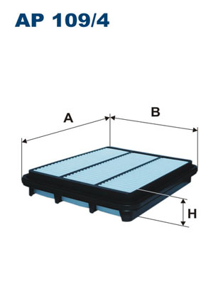 FILTRON Levegőszűrő AP109/4_FIL