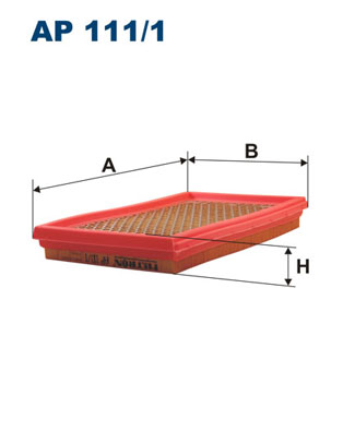 FILTRON Levegőszűrő AP111/1_FIL