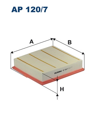 FILTRON Levegőszűrő AP120/7_FIL