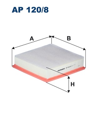 FILTRON Levegőszűrő AP120/8_FIL