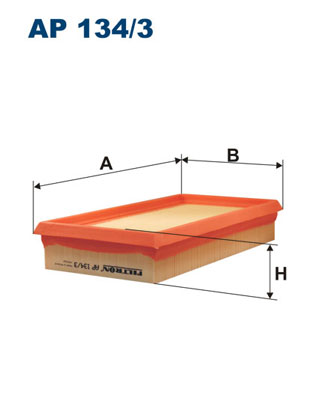 FILTRON Levegőszűrő AP134/3_FIL