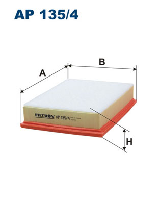 FILTRON Levegőszűrő AP135/4_FIL