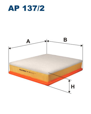 FILTRON Levegőszűrő AP137/2_FIL