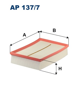 FILTRON Levegőszűrő AP137/7_FIL