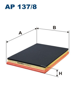 FILTRON Levegőszűrő AP137/8_FIL