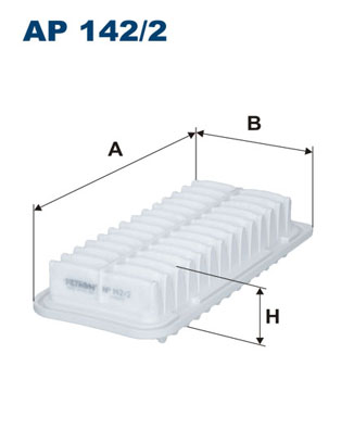 FILTRON Levegőszűrő AP142/2_FIL