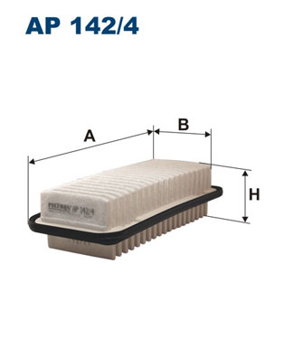 FILTRON Levegőszűrő AP142/4_FIL