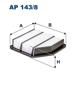 FILTRON Levegőszűrő AP143/8_FIL