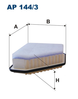 FILTRON Levegőszűrő AP144/3_FIL