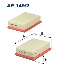 FILTRON Levegőszűrő AP149/2-2X_FIL