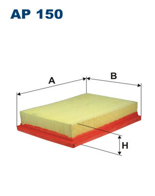 FILTRON Levegőszűrő AP150_FIL