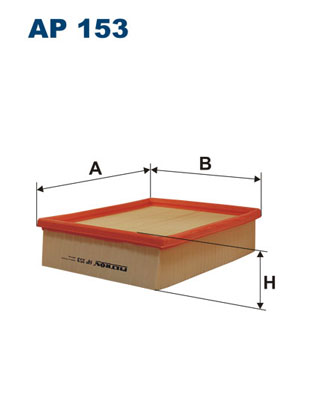 FILTRON Levegőszűrő AP153_FIL