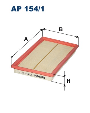 FILTRON Levegőszűrő AP154/1_FIL