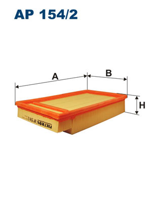 FILTRON Levegőszűrő AP154/2_FIL