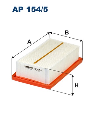 FILTRON Levegőszűrő AP154/5_FIL