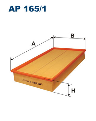 FILTRON Levegőszűrő AP165/1_FIL