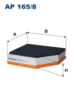 FILTRON Levegőszűrő AP165/8_FIL