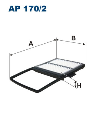 FILTRON Levegőszűrő AP170/2_FIL