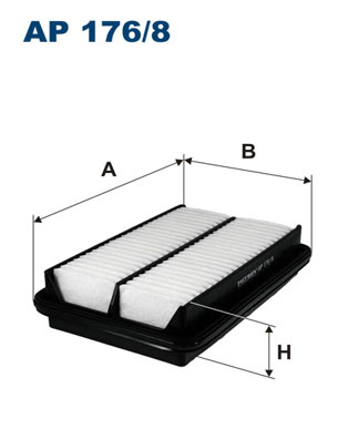 FILTRON Levegőszűrő AP176/8_FIL