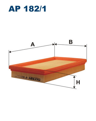 FILTRON Levegőszűrő AP182/1_FIL