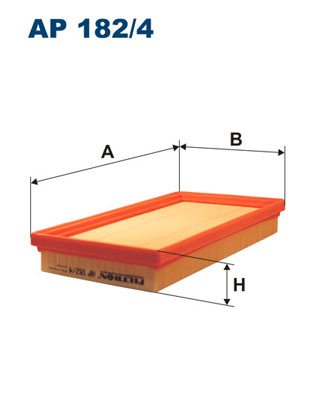 FILTRON Levegőszűrő AP182/4_FIL