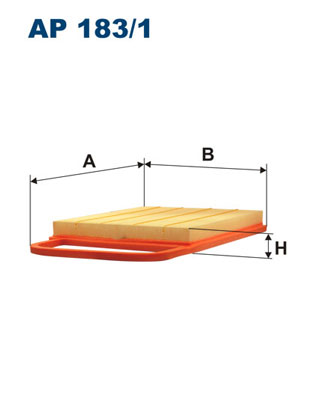 FILTRON Levegőszűrő AP183/1_FIL