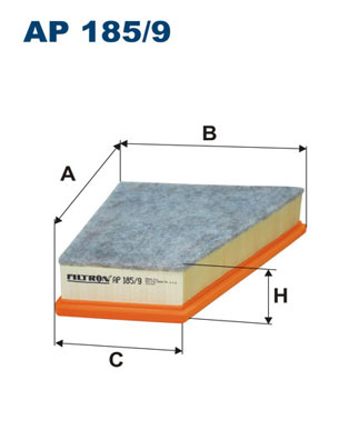 FILTRON Levegőszűrő AP185/9_FIL
