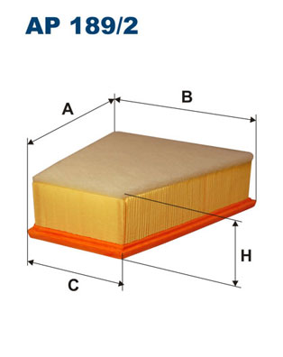 FILTRON Levegőszűrő AP189/2_FIL