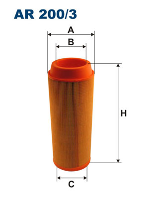 FILTRON Levegőszűrő AR200/3_FIL