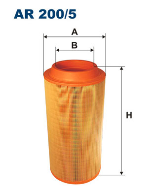 FILTRON Levegőszűrő AR200/5_FIL