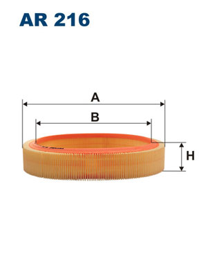 FILTRON Levegőszűrő AR216_FIL