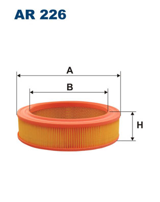 FILTRON Levegőszűrő AR226_FIL