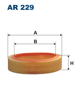 FILTRON AR229_FIL Levegőszűrő