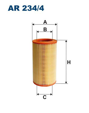 FILTRON Levegőszűrő AR234/4_FIL