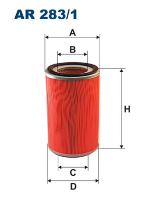 FILTRON Levegőszűrő AR283/1_FIL