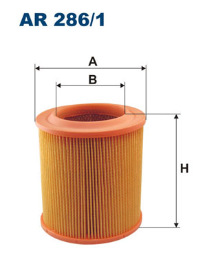 FILTRON Levegőszűrő AR286/1_FIL