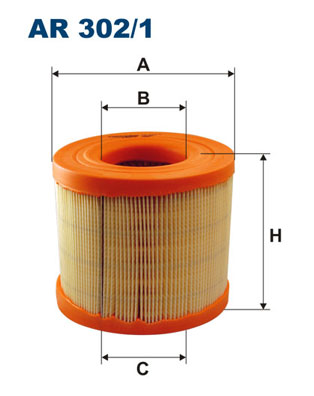 FILTRON Levegőszűrő AR302/1_FIL