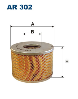 FILTRON Levegőszűrő AR302_FIL