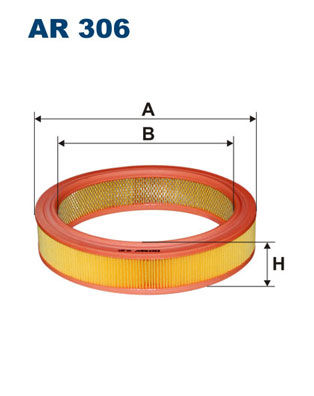 FILTRON Levegőszűrő AR306_FIL