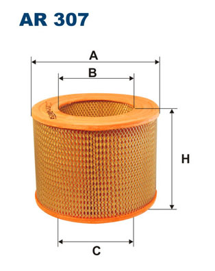 FILTRON Levegőszűrő AR307_FIL