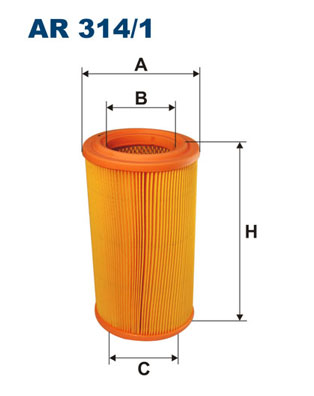 FILTRON Levegőszűrő AR314/1_FIL