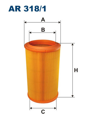 FILTRON Levegőszűrő AR318/1_FIL