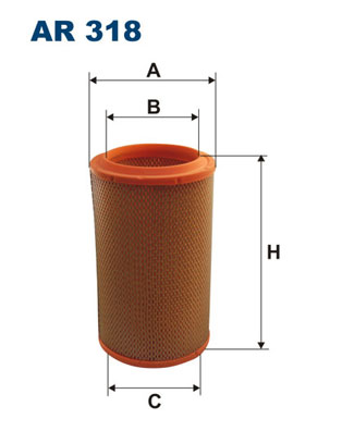 FILTRON Levegőszűrő AR318_FIL