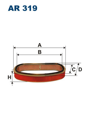 FILTRON Levegőszűrő AR319_FIL