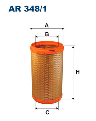 FILTRON Levegőszűrő AR348/1_FIL