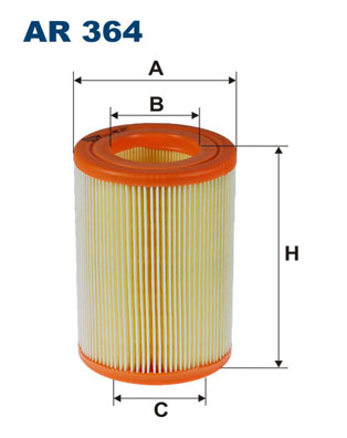 FILTRON Levegőszűrő AR364_FIL