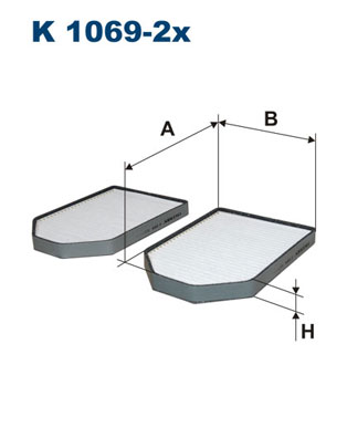 FILTRON Pollenszűrő K1069-2X_FIL