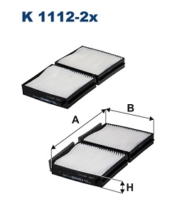 FILTRON Pollenszűrő K1112-2X_FIL