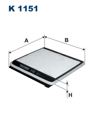 FILTRON Pollenszűrő K1151_FIL