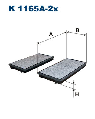 FILTRON Pollenszűrő K1165A-2X_FIL